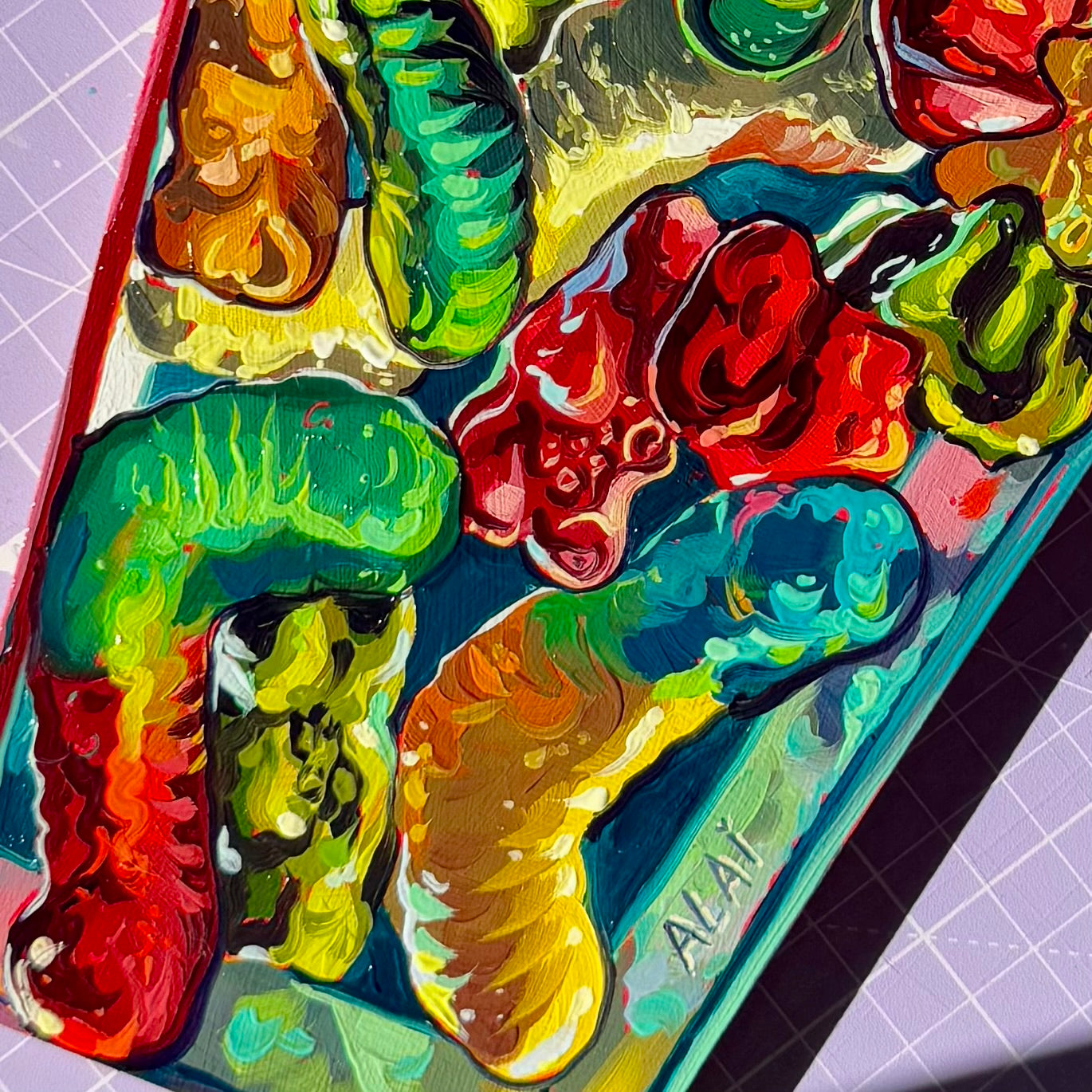 Dulces sueños - Pintura al óleo original