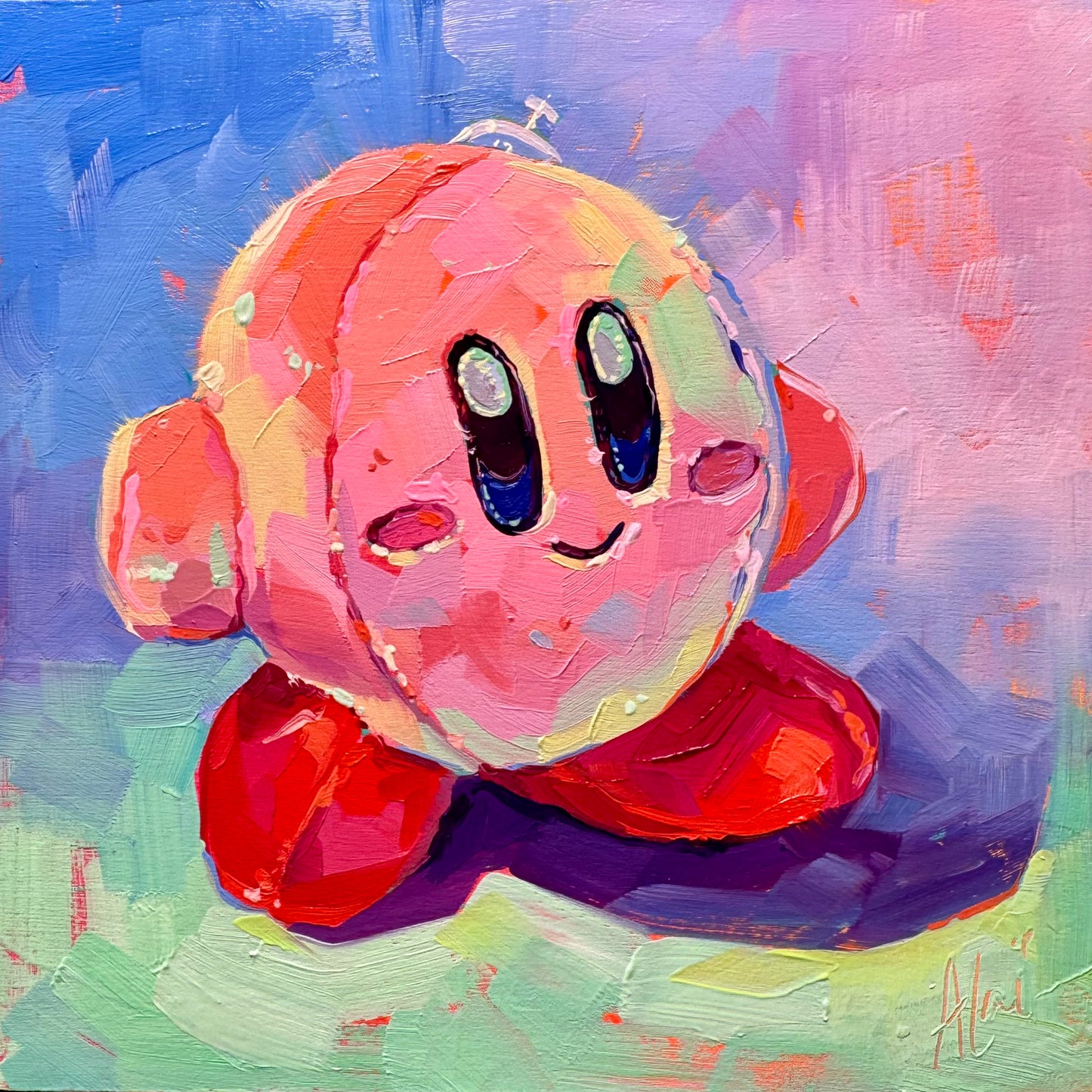 Kirby - Original Oil Painting