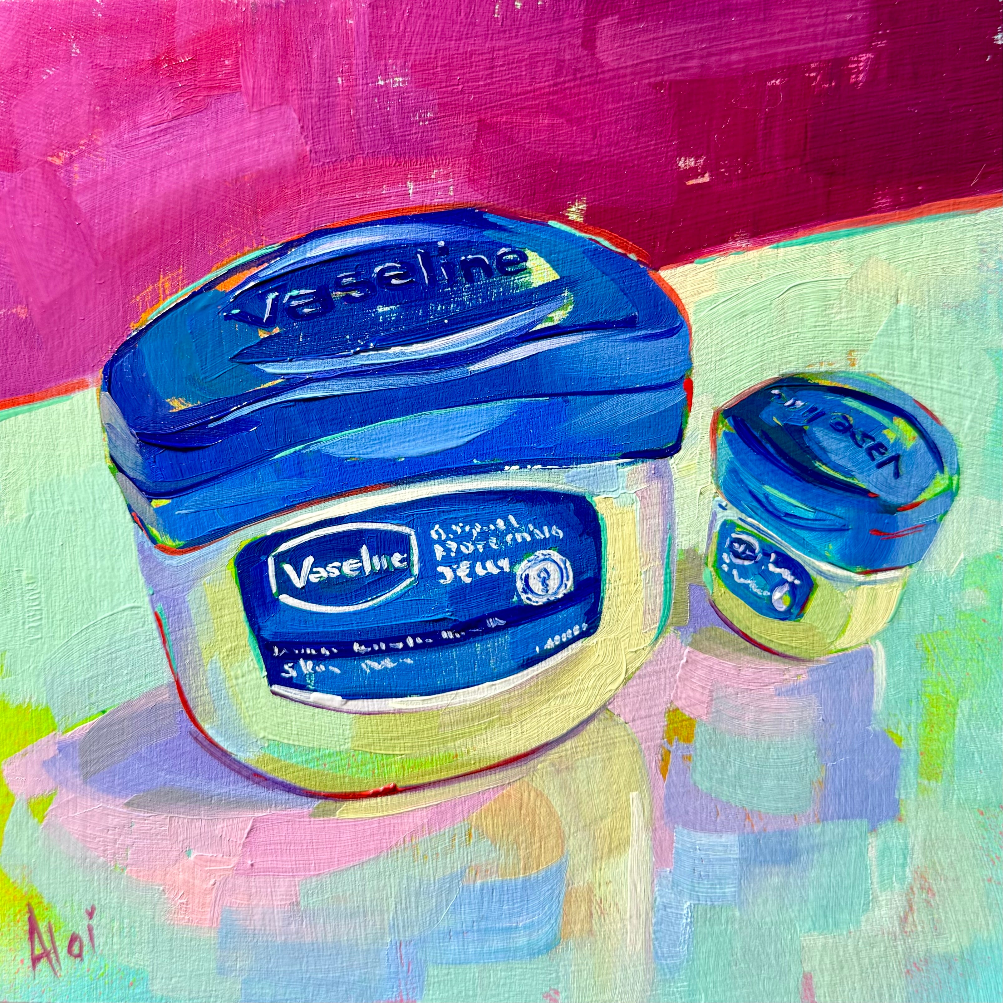 Vaseline Oil Painting | Pop Art Daily Object | Alai Ganuza