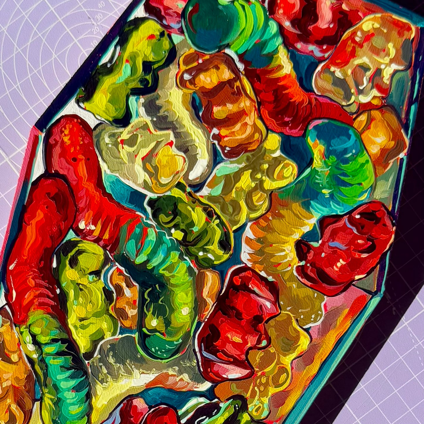 Dulces sueños - Pintura al óleo original