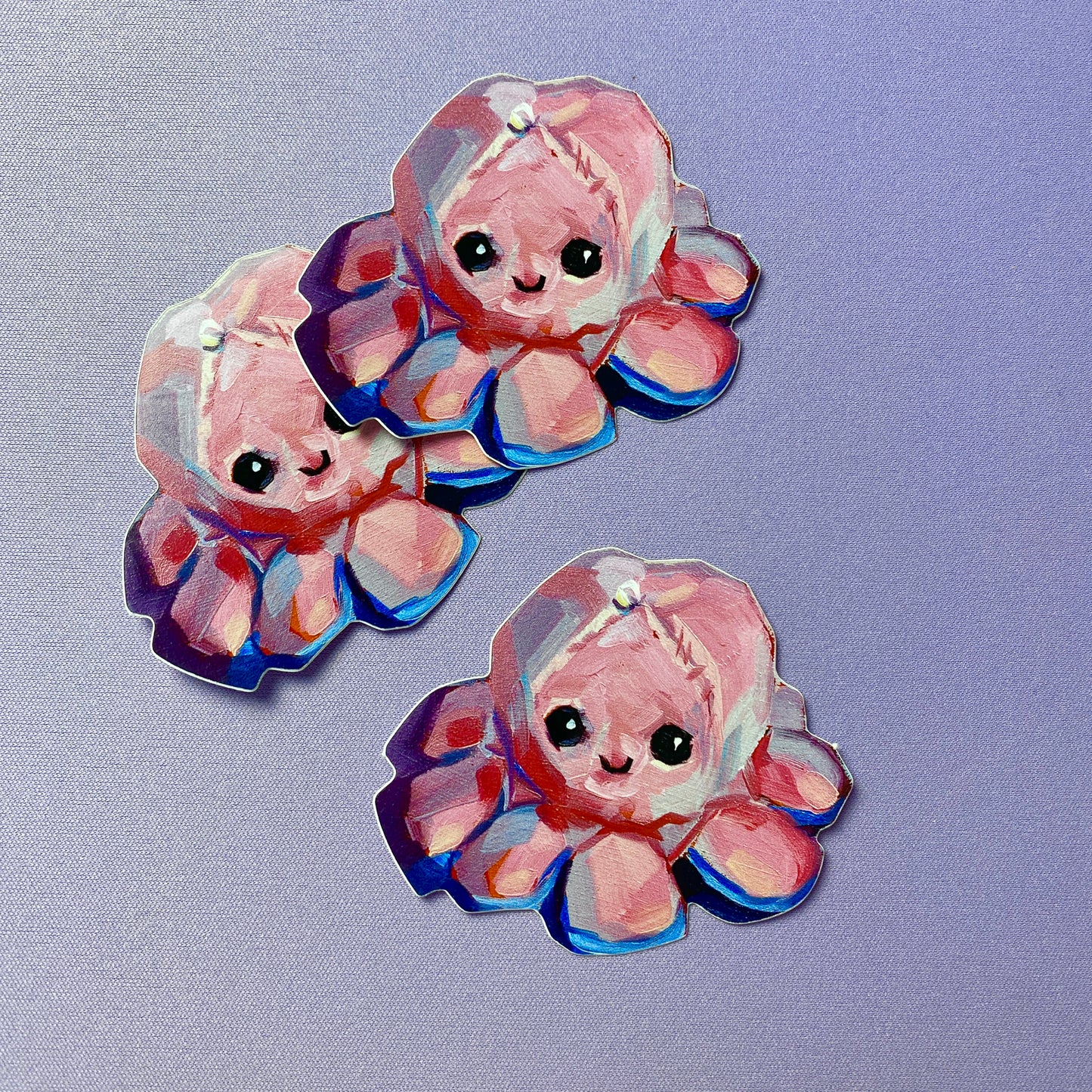 Tower of Octopus - Mini Print and Sticker Set