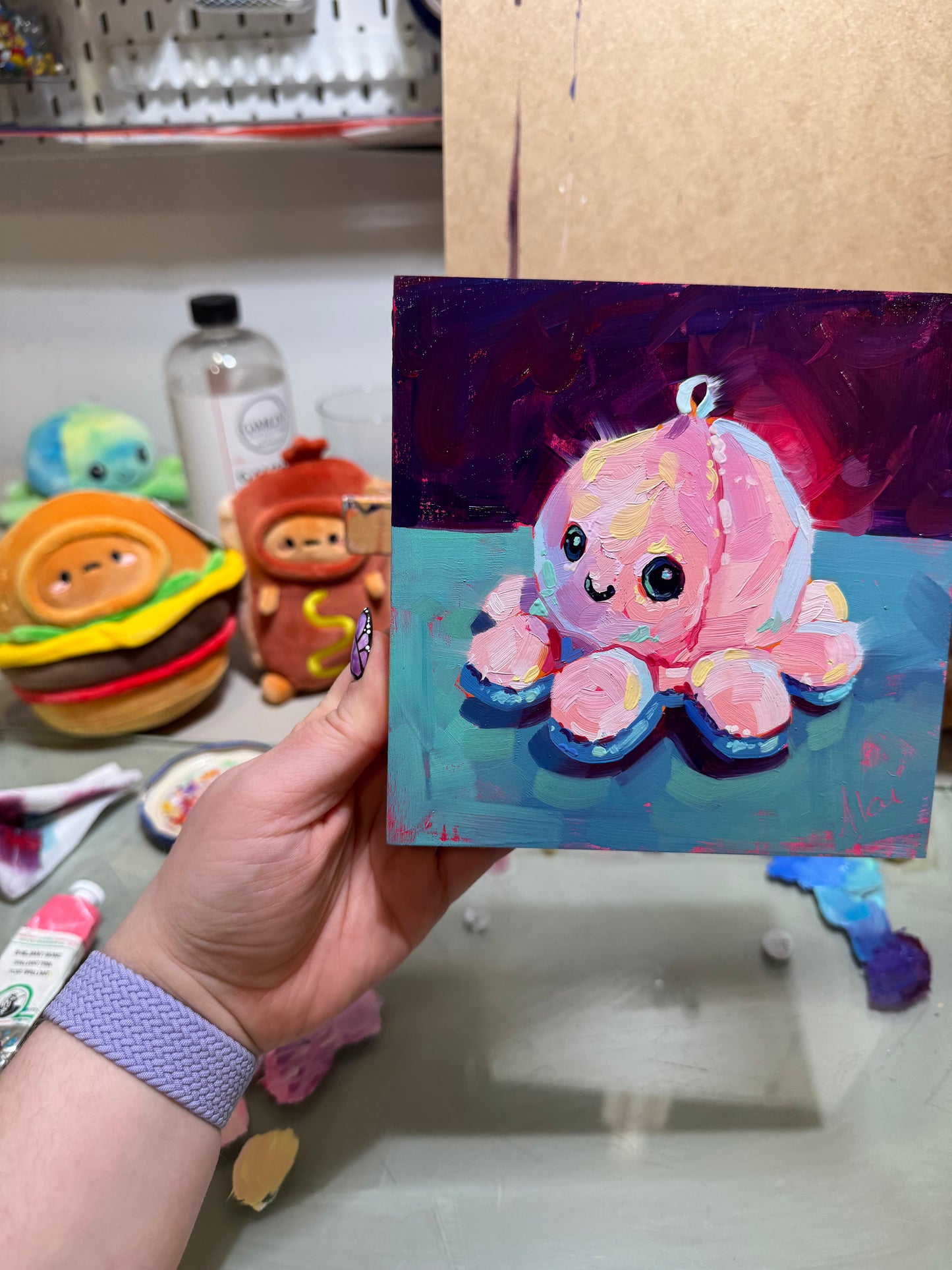 Octopi - Original Oil Painting