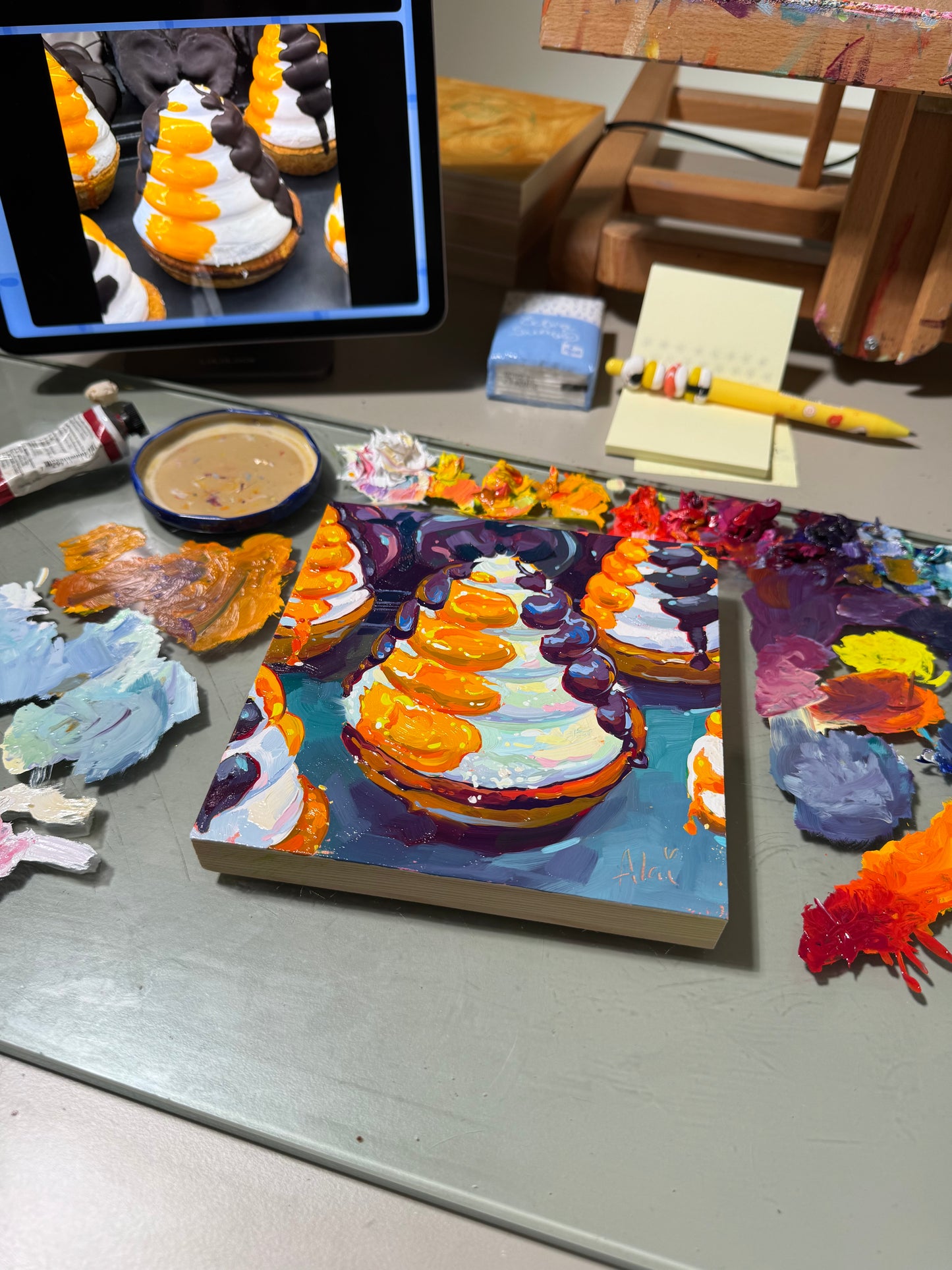 Carolina - Pintura al óleo original