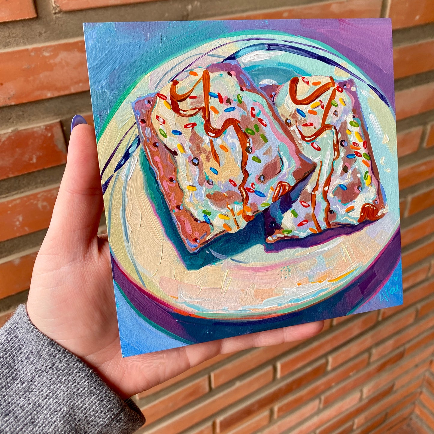 Pop tarts - Original Oil Painting