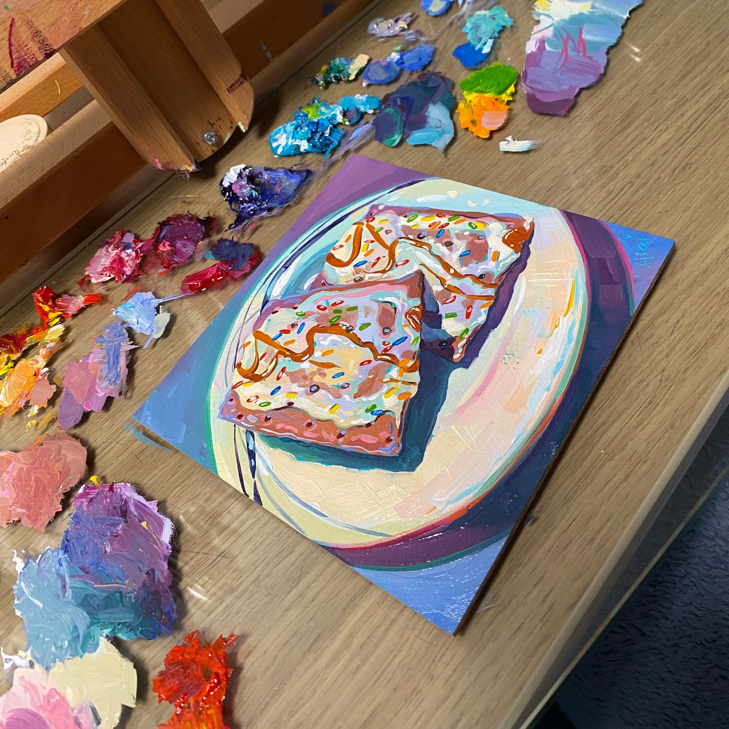 Pop tarts - Original Oil Painting