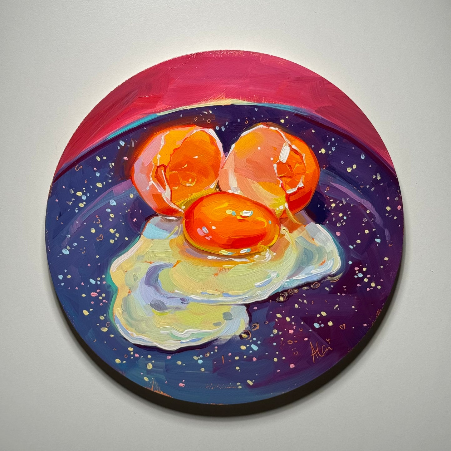 Cursed egg - Original Oil Painting