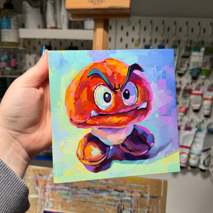 Goomba - Oil painting study
