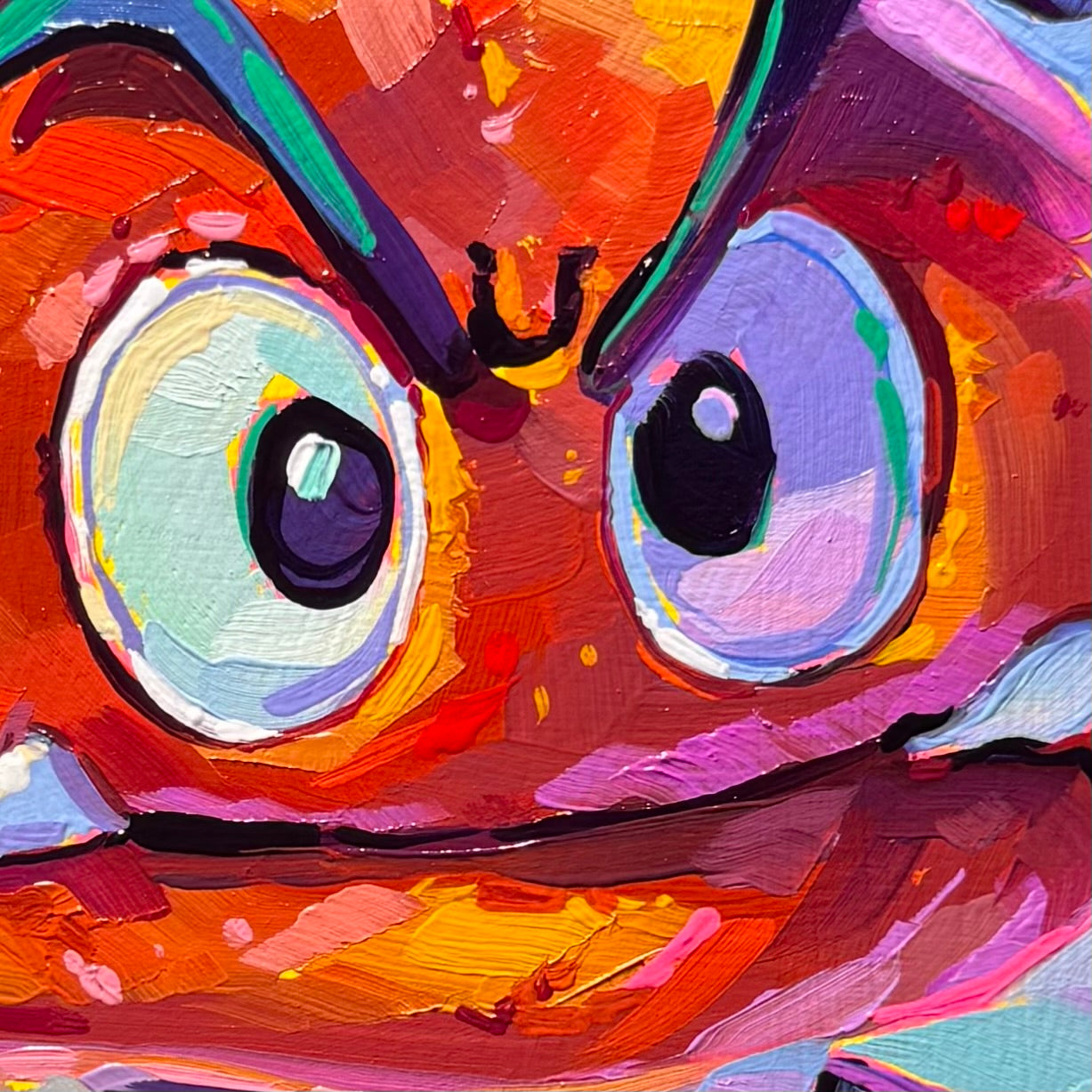 Goomba - Oil painting study