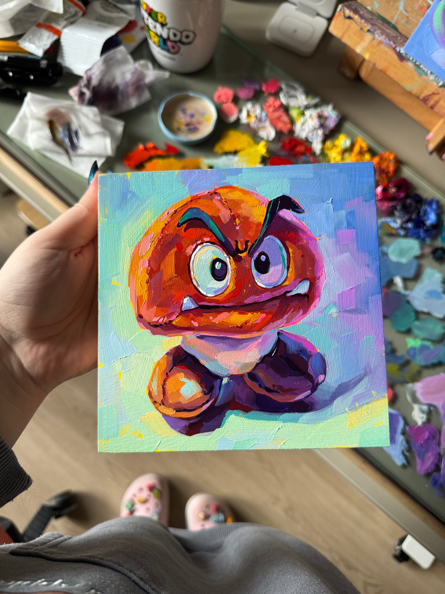 Goomba - Oil painting study