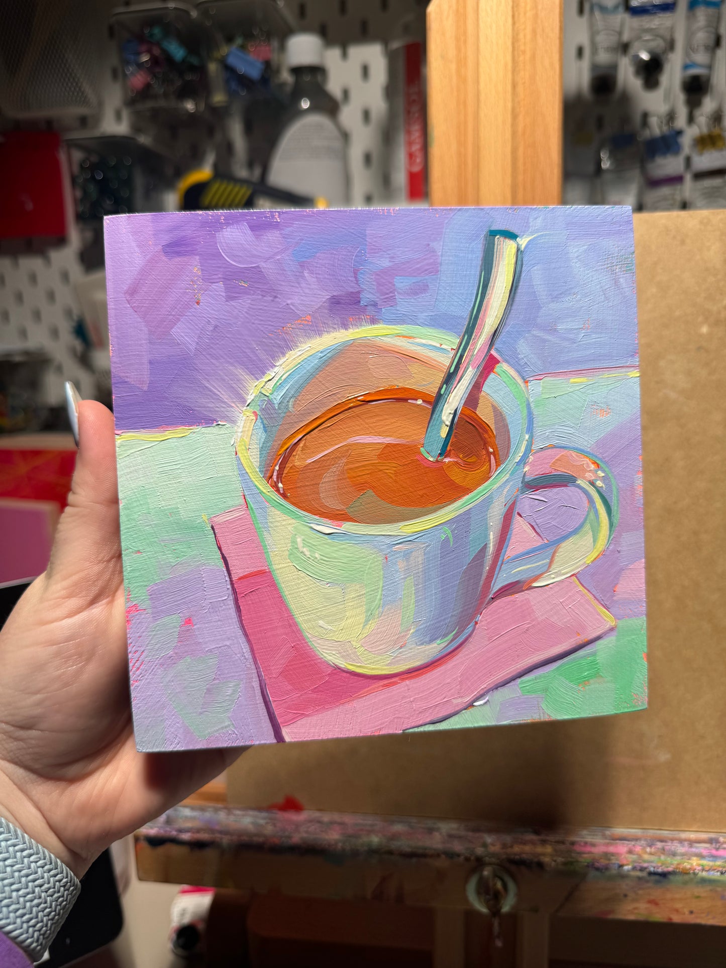 Coffee mug - Original Oil Painting