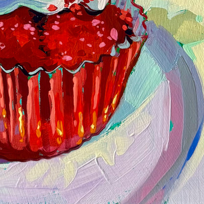 Velvet muffin - Original Oil Painting