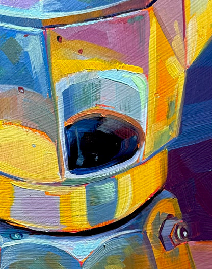 Mocha pot - Original Oil Painting