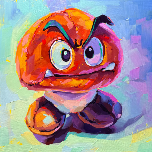 Goomba - Oil painting study