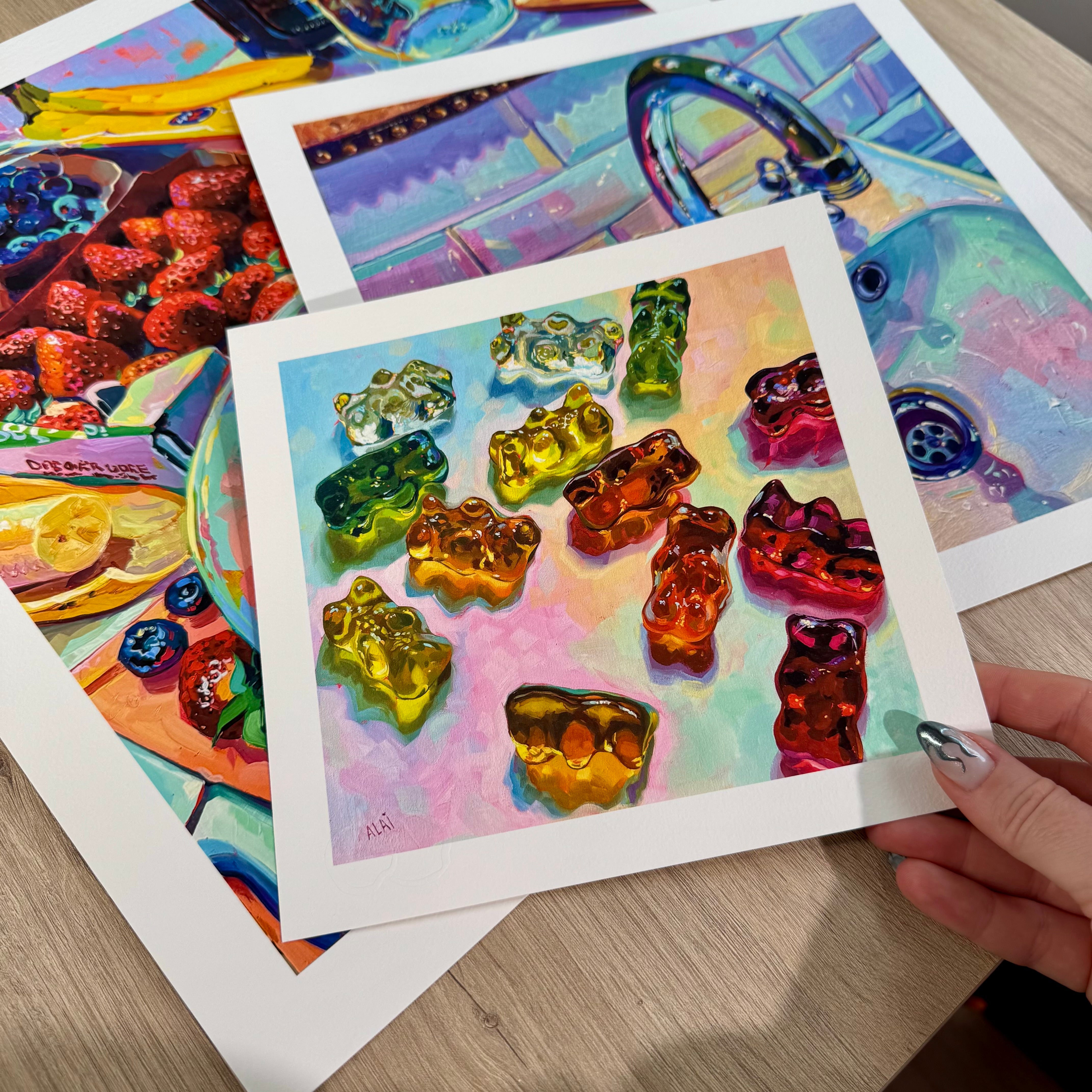 Sink and Pink Soap Print | Bathroom Wall Decor | Alai Ganuza