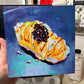 Nigiri de pez mantequilla - Pintura al óleo original