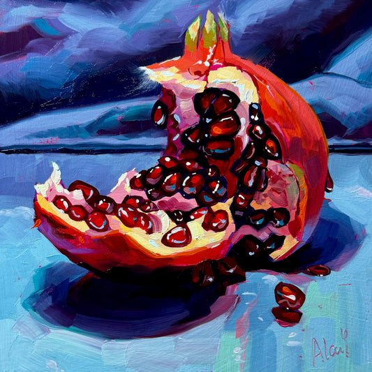 Pomegranate II - Original Oil Painting