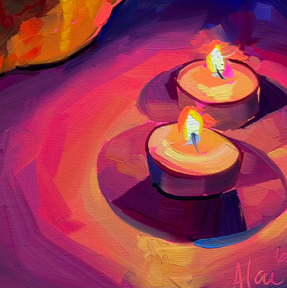Marisa the Jack O’ Lantern - Original Oil Painting