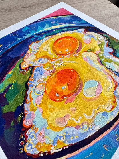 Egg Couple - Fine Art Print