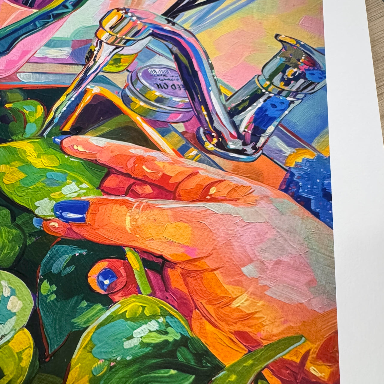 Plant In Studio Sink - Fine Art Print