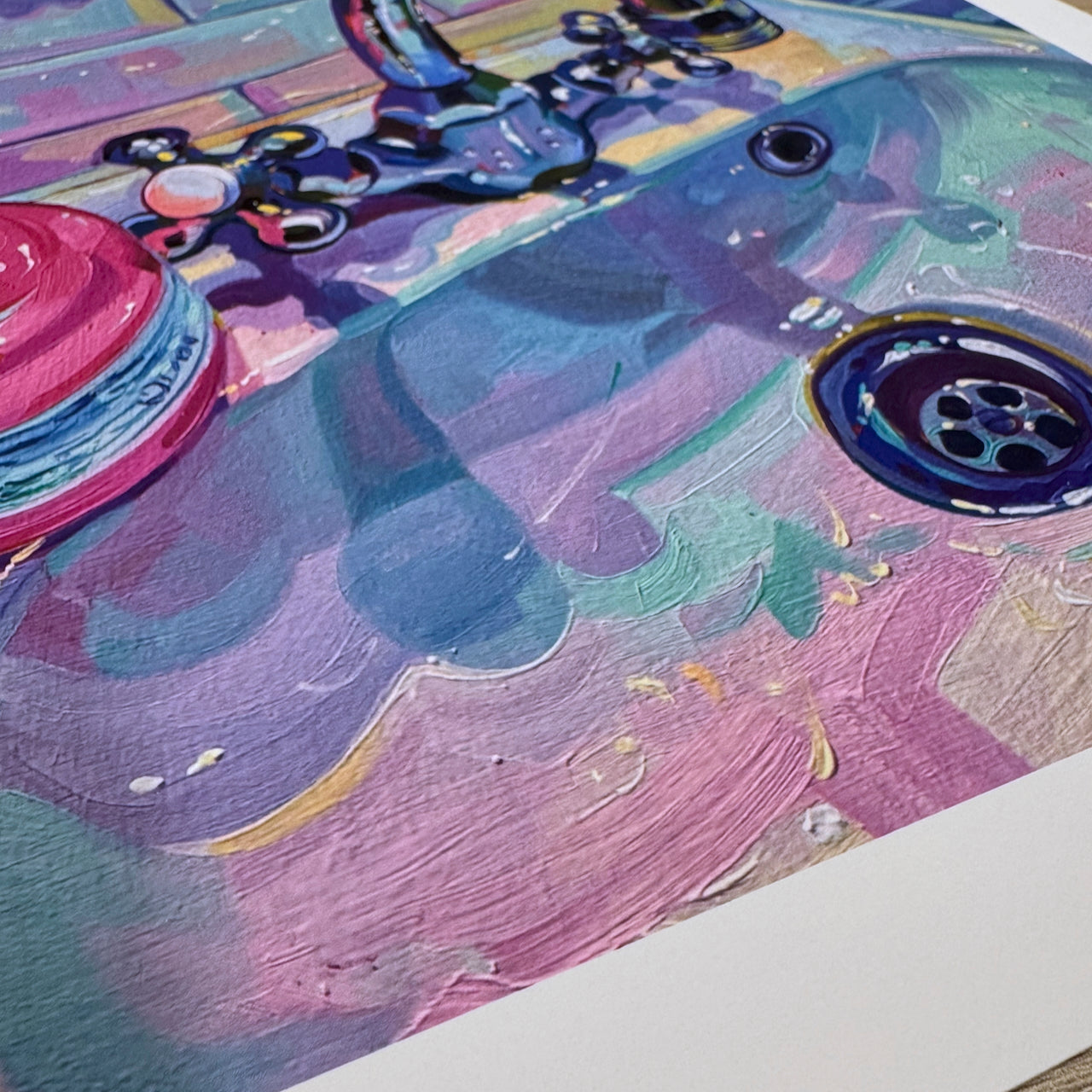 Sink And Pink Soap - Fine Art Print