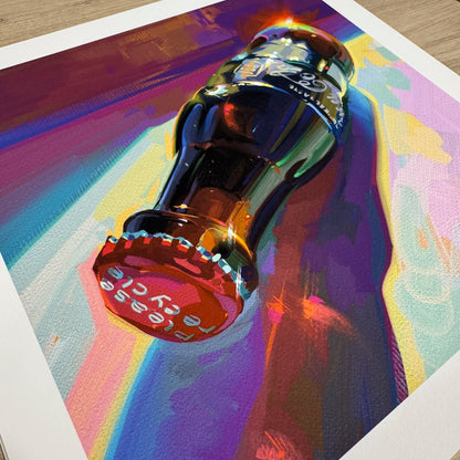 Coca Cola Bottle - Fine Art Print