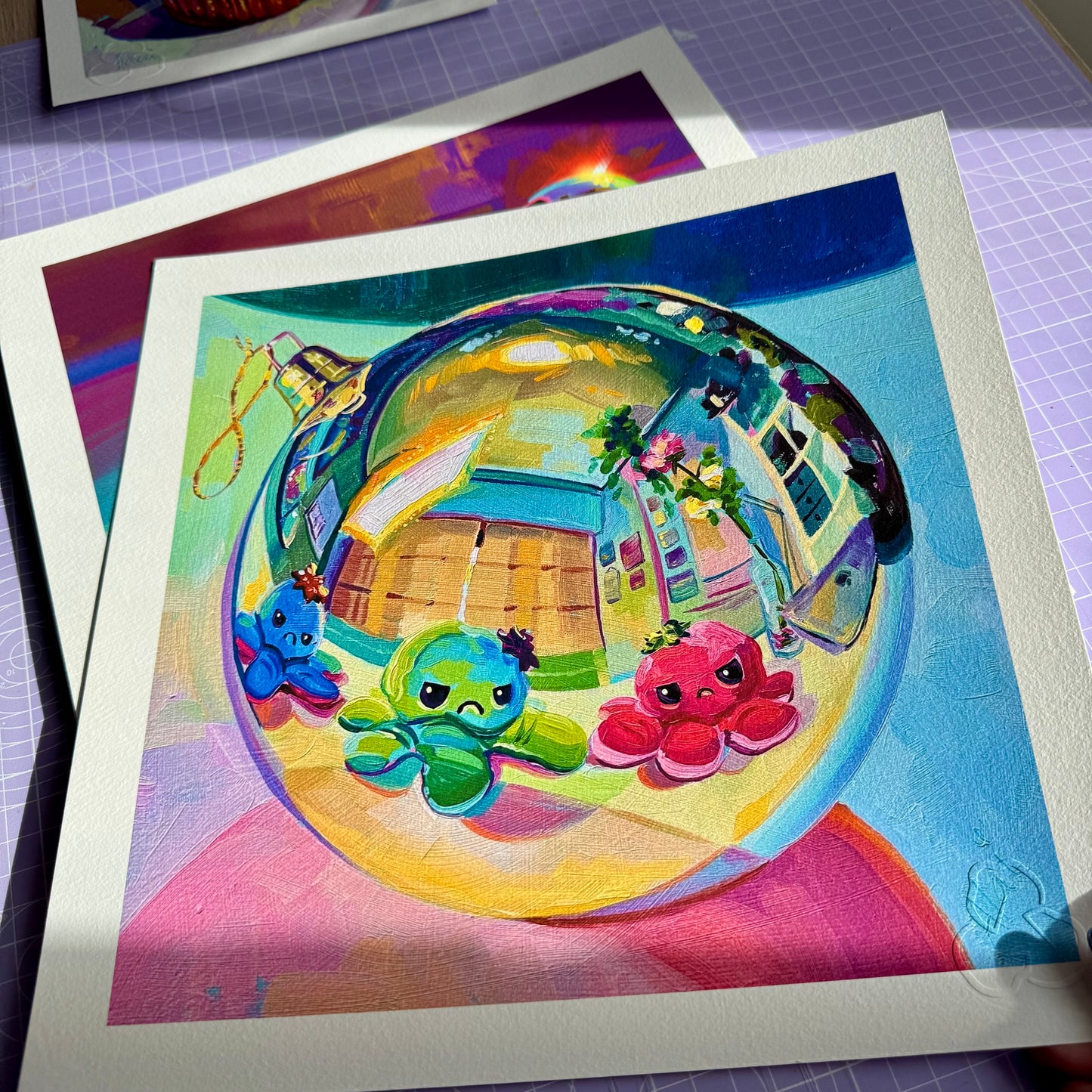 Octopi Reflections - Fine Art Print