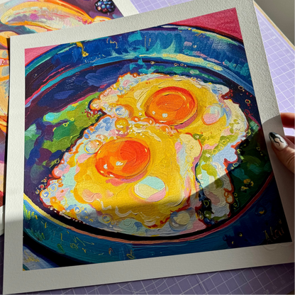 Egg Couple - Fine Art Print