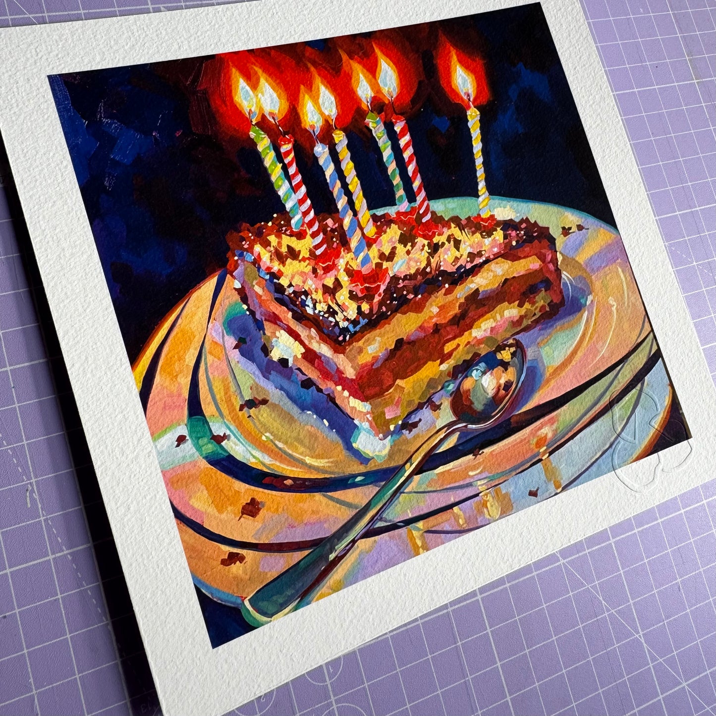 Birthday Cake - Fine Art Print