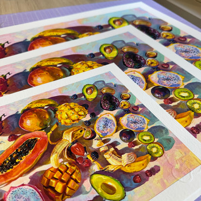 Eat Your Water - Limited Time Fine Art Print - December Exclusive