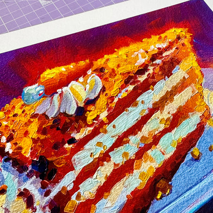 Carrot Cake - Limited Time Fine Art Print - December Exclusive