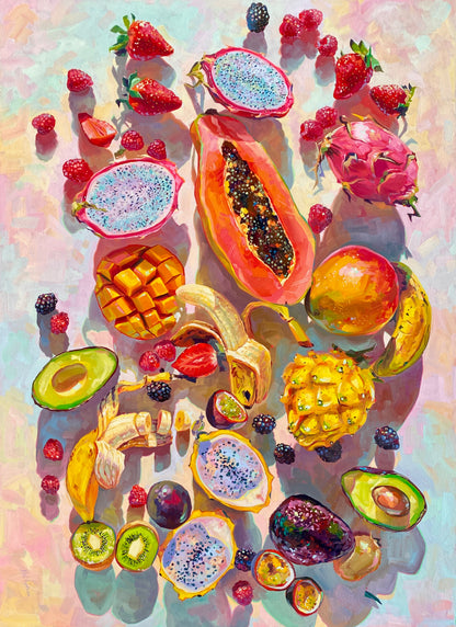 Eat Your Water - Limited Time Fine Art Print - December Exclusive