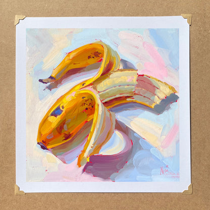 Banana - Oil painting Print