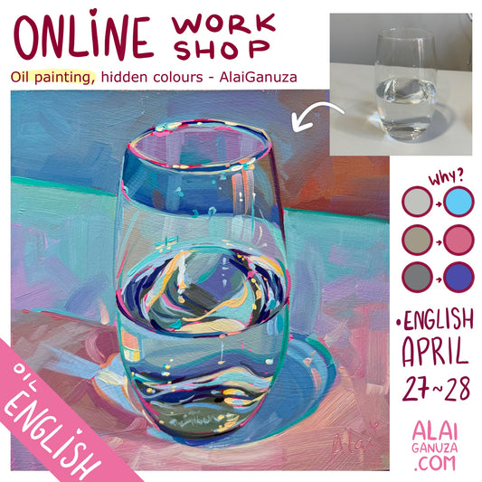 English Online Workshop - Oil Painting - APR 27-28
