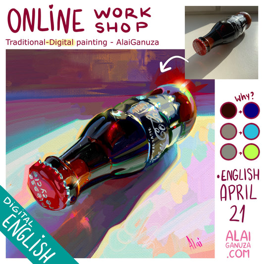 English Online Workshop - Digital Painting - APR 21