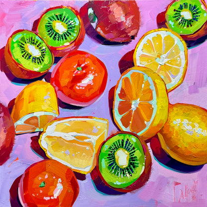 Citrus - Original Oil Painting