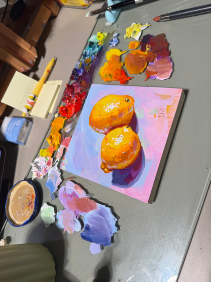 Lemons - Original Oil Painting