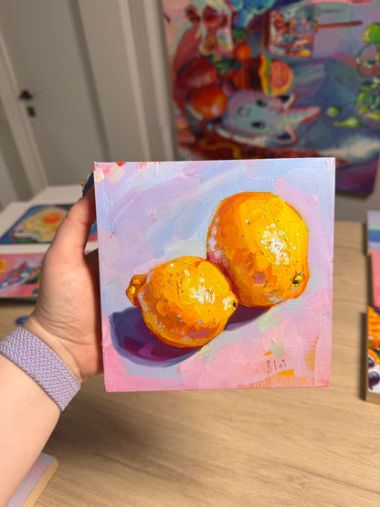 Lemons - Original Oil Painting