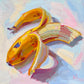 Banana - Oil painting Print