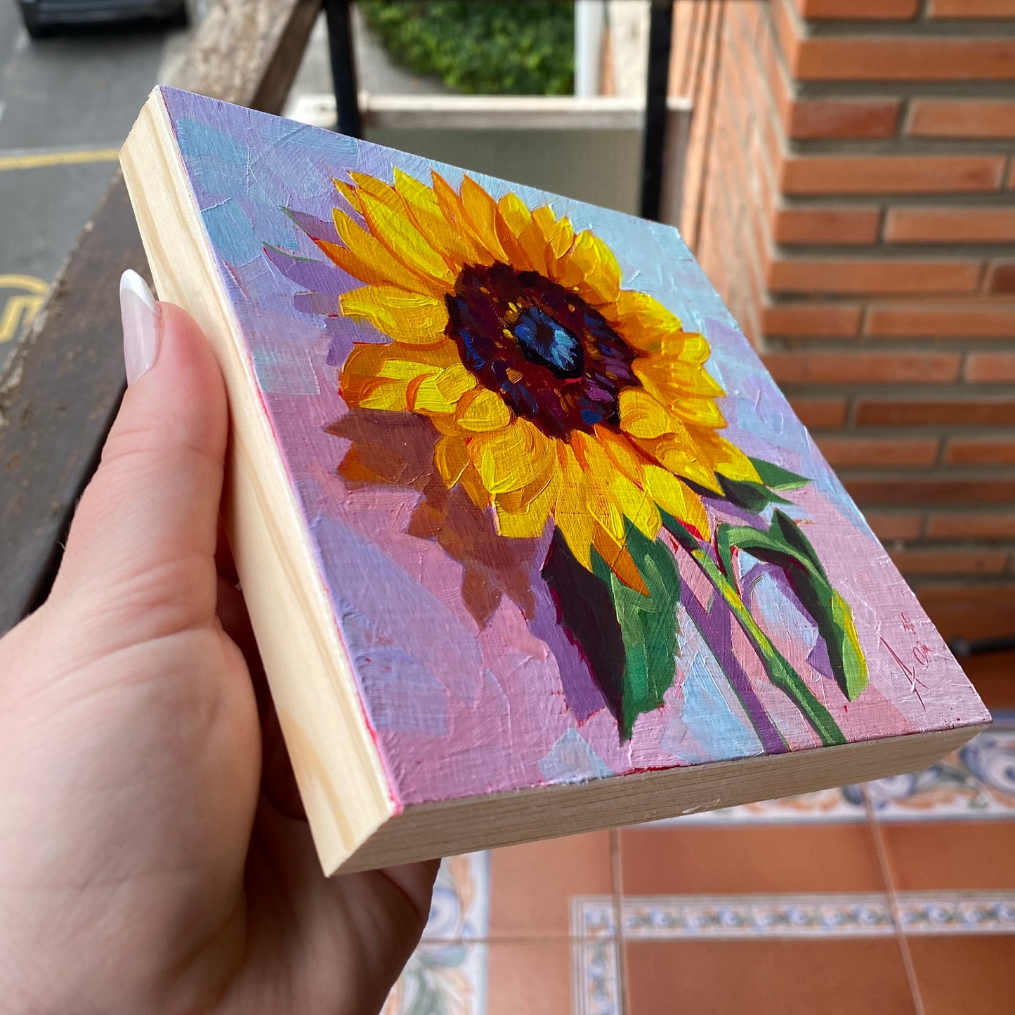 Sunflower - Original Oil Painting