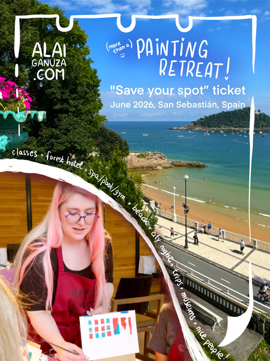 Save your Spot: Painting Retreat in San Sebastian 2026