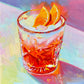 Fire drink II - Original Oil Painting