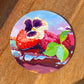 Berries and flowers - Original Oil Painting