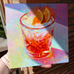 Fire drink II - Original Oil Painting