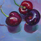 Sexy cherries II - Original Oil Painting