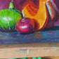 Pumpkin and onion - Original Oil Painting