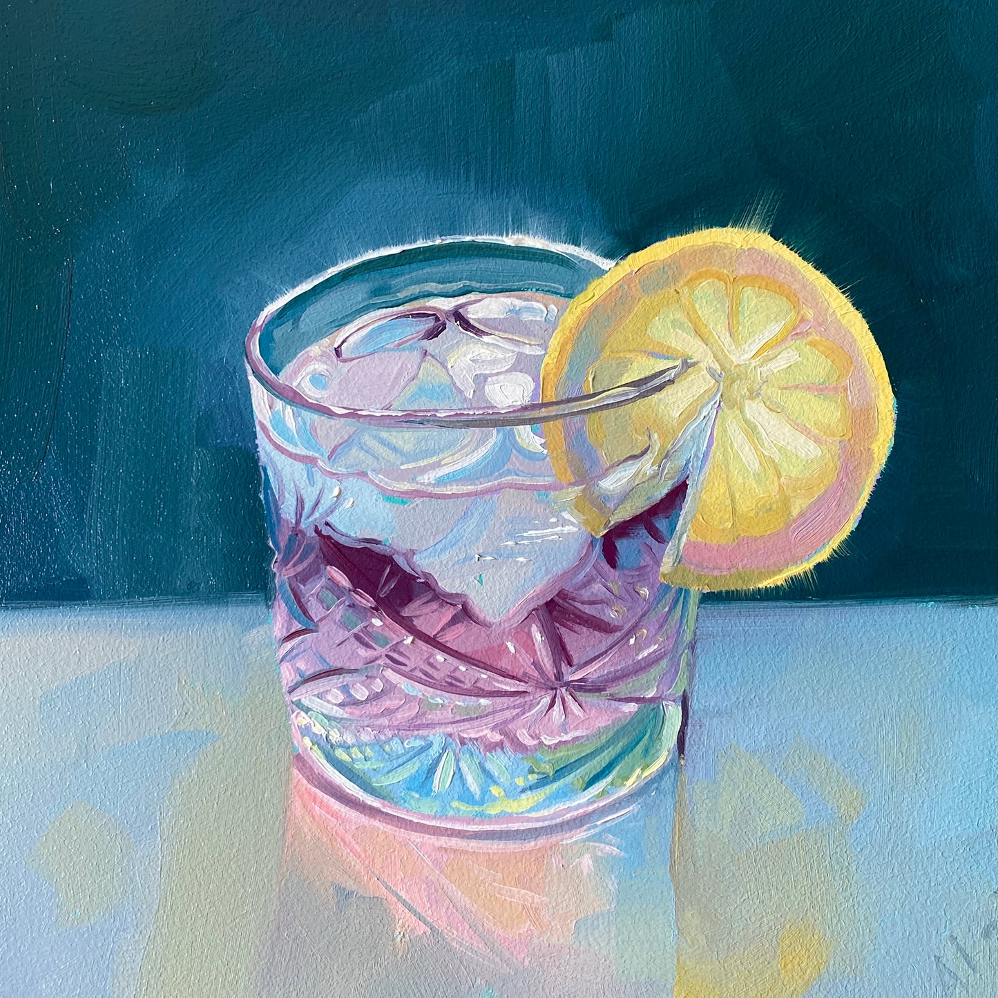 Cocktail - Oil painting Print