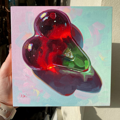 Dulce vida: Cerezas I - Pintura original 