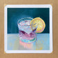 Cocktail - Oil painting Print
