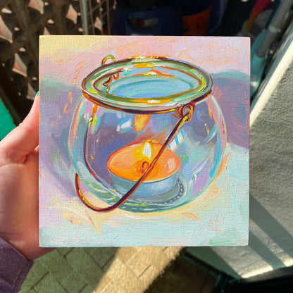 Vela II Pintura Al Óleo