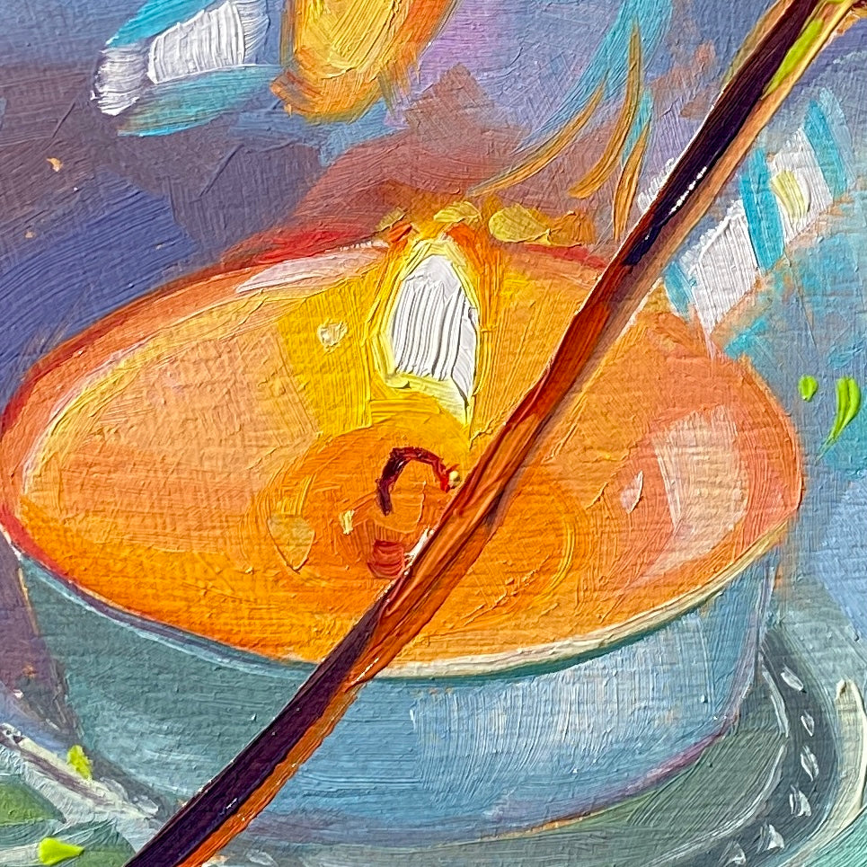 Vela II Pintura Al Óleo